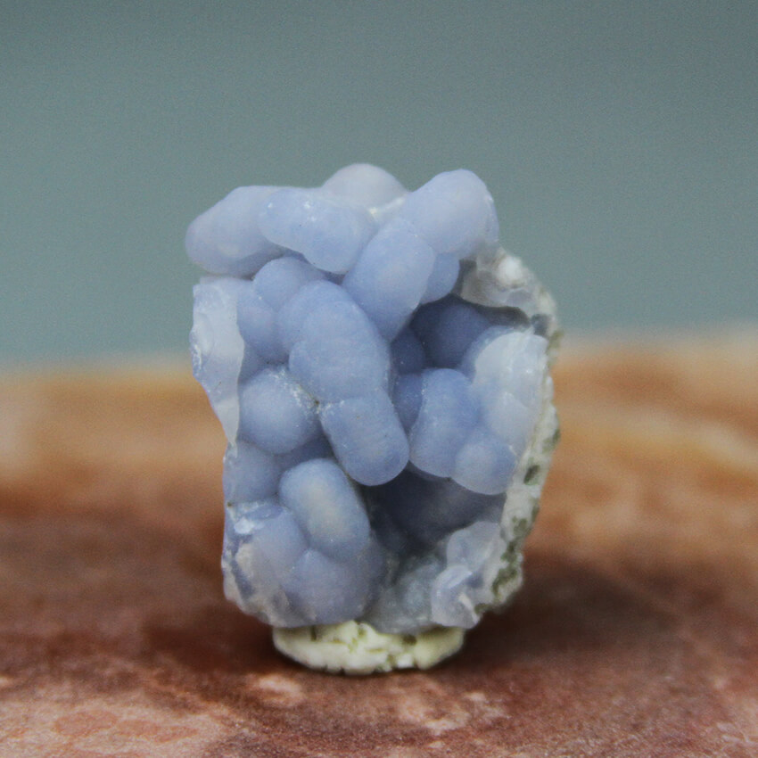 Blue Chalcedony cluster
