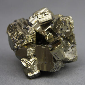 Pyrite crystal cluster with sphalerite