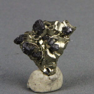 Galena crystals on pyrite (ThESP037)