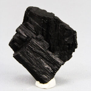Black Tourmaline Crystal Cluster from Gemrock Perus ethical crystal mining operation in Peru