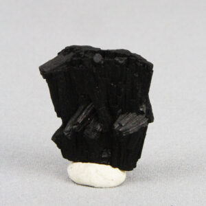 fan-shaped black tourmaline crystal (MiESP072) cluster from Gemrocks crystal mining operation in Peru