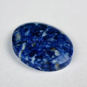 Big oval high-quality Lapis lazuli cabochon (001)
