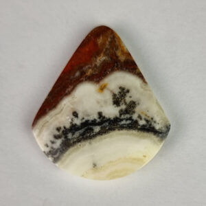 Dendritic Red River Sunset Cabochon (003)
