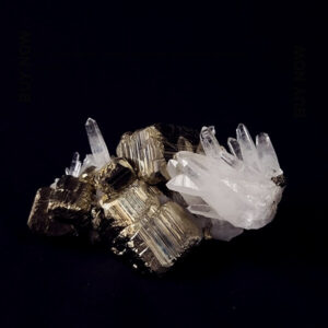 Top-Quality Cluster of Quartz with Pyrite (MuESP022)