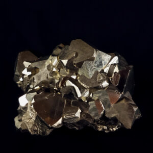 Octahedron pyrite crystal cluster (LCESP070)