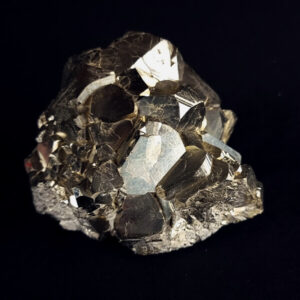 Octahedron pyrite crystal cluster (LCESP075)